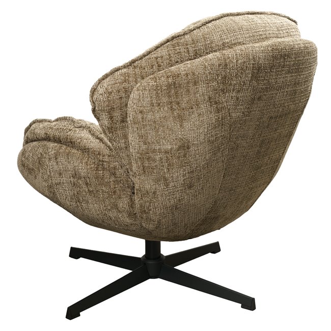 Armchair Veroli, brown, H83x81x77cm