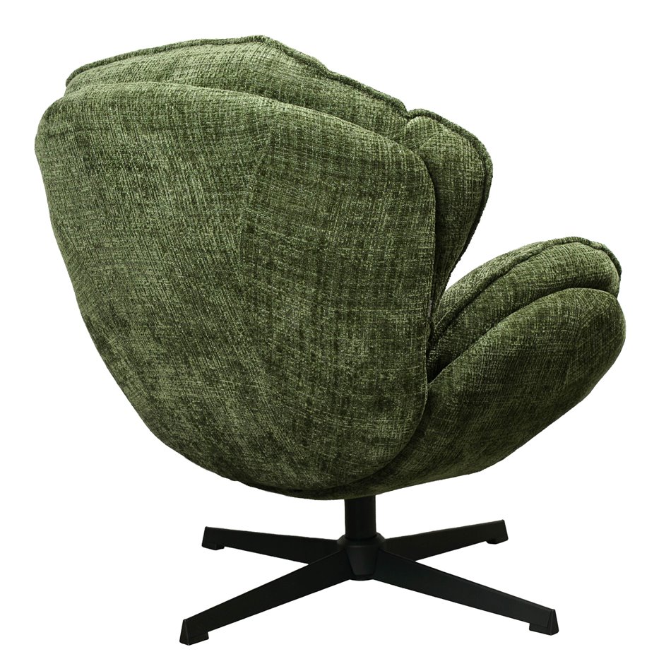 Armchair Veroli, green, H83x81x77cm