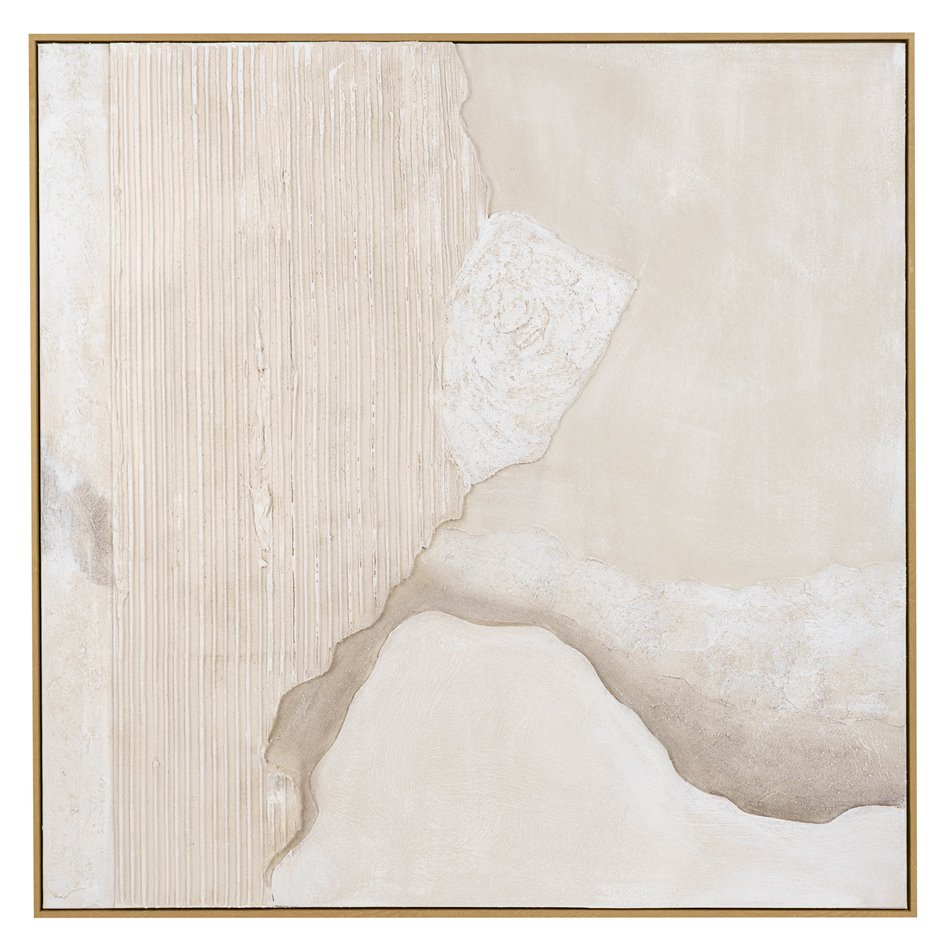 Oil painting Abstract in marble, 100x100cm