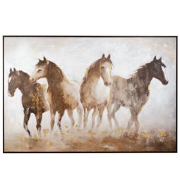 Oil painting Horses, 150x100cm