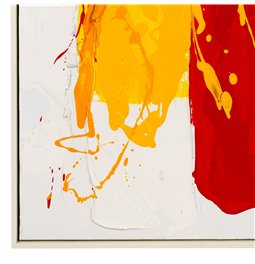 Oil painting Abstract in red, 100x150cm