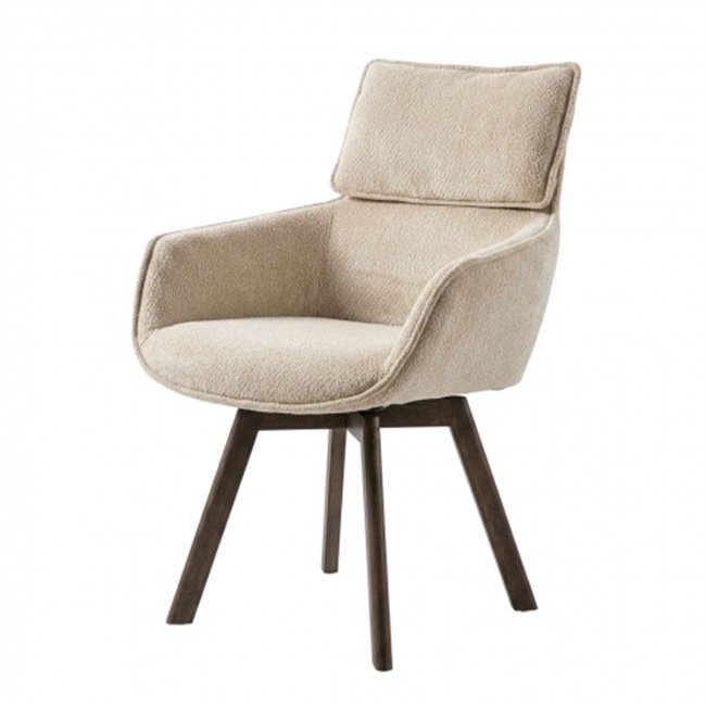 Dining chair Sarre 26, rotatable 360 degrees, H91x64.5x59cm, seat height 49.5cm