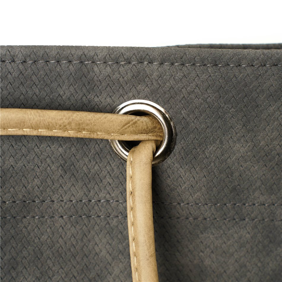 Bag Torija, grey, H50x35x27cm