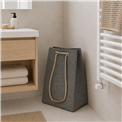 Bag Torija, grey, H50x35x27cm