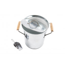 Vyno šaldymo ir ledo dubuo GRAND VIN, metalas, H21,D27cm