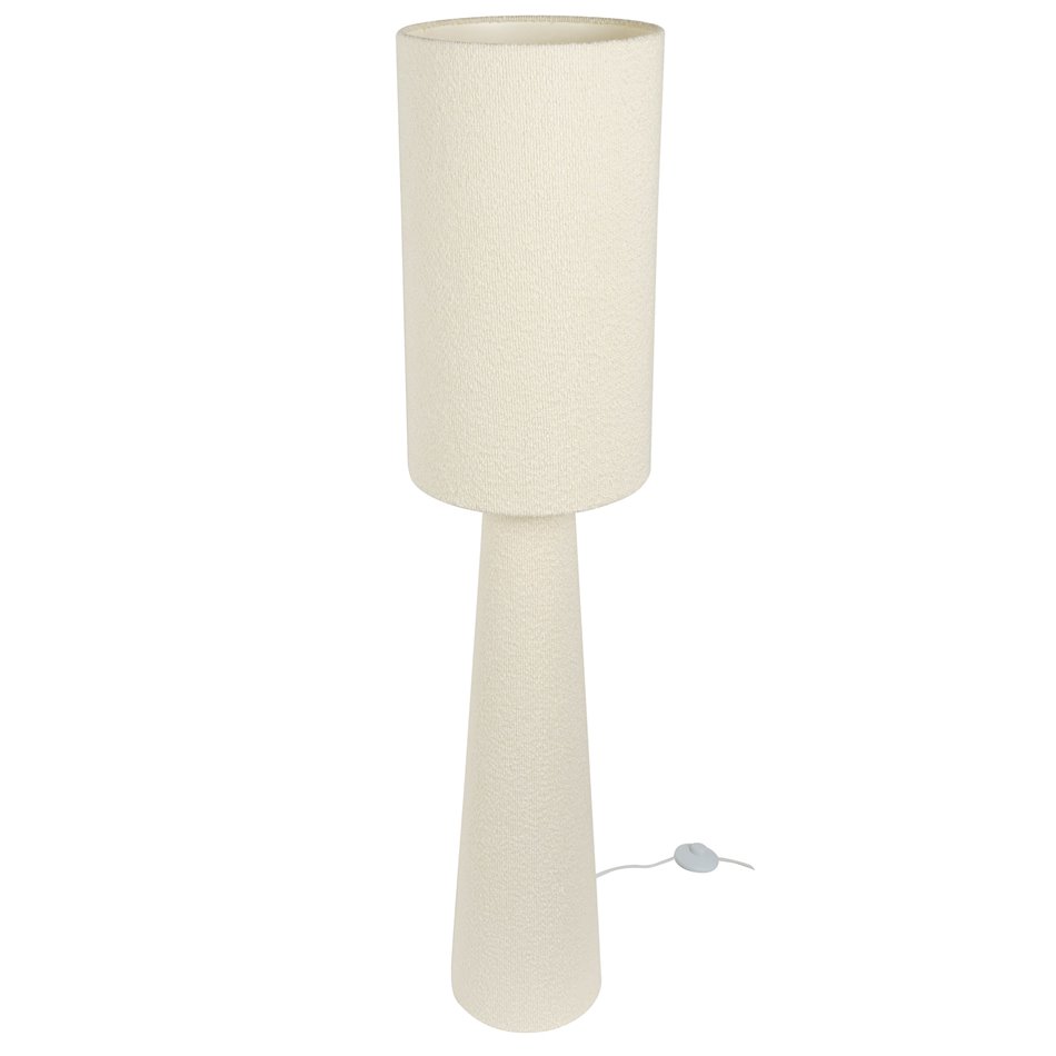 Торшер Solal, кремового цвета, H124cm, D28cm, E27x2 25W(MAX)
