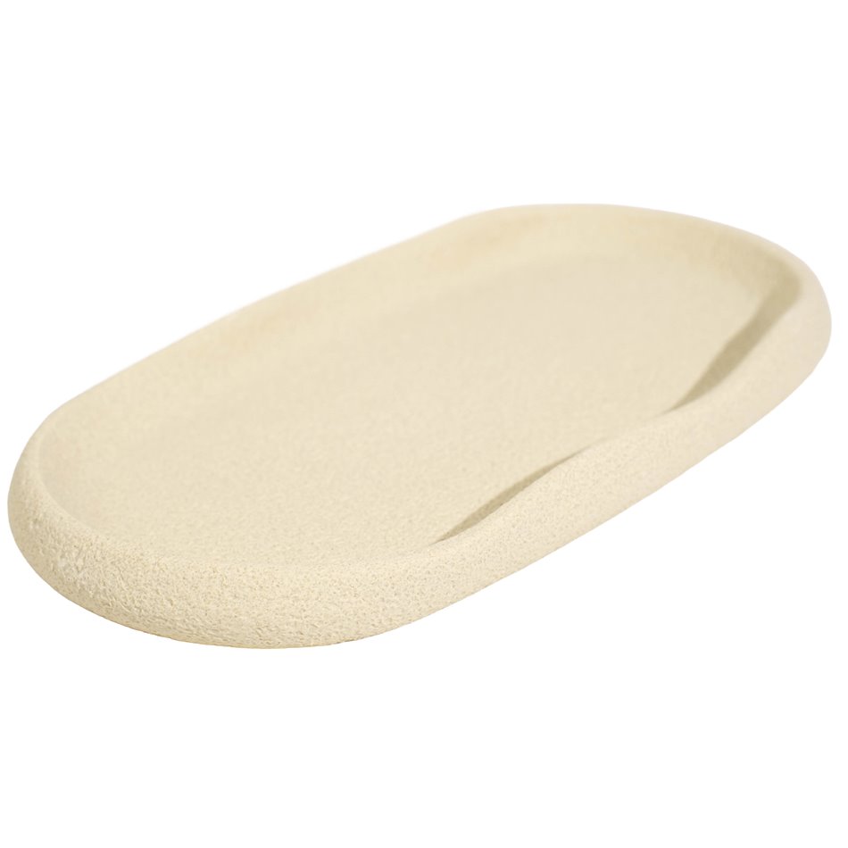 Tray Oleya, beige, 22.6x12.7cm H1.9cm
