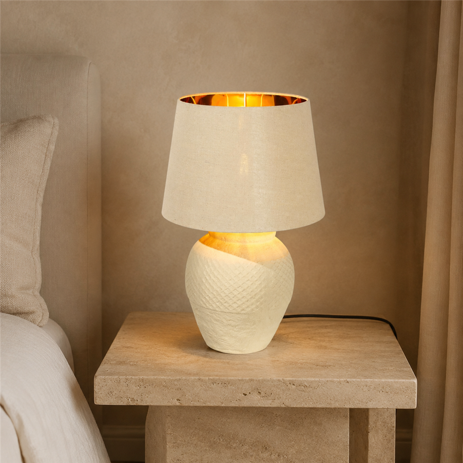 Table lamp  Nanterre, H51cm, D34.5cm, E27 60W(MAX)
