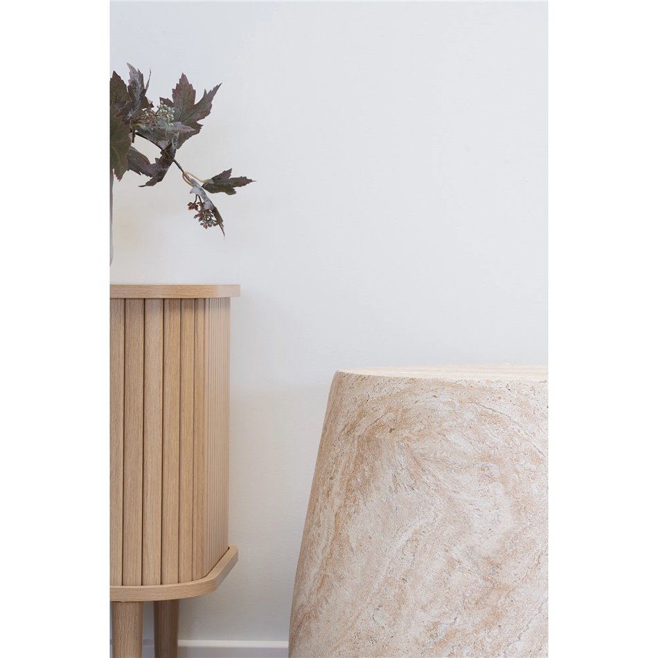 Side table Bonn natural, D47.5cm H41cm