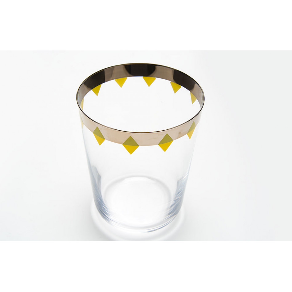 Стакан для сока Patrik romb, 445 ml, H11x8.5cm