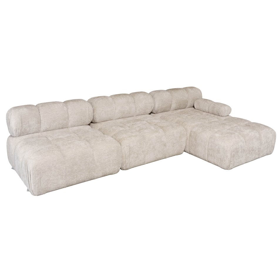 Corner sofa Selia R, right side, Vibe 08, H70x285x160cm