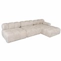 Corner sofa Selia R, right side, Vibe 08, H70x285x160cm