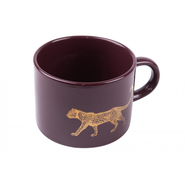 Mug Panter Burgundy, 250ml, h-6.5cm, D9cm