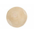 Tray, wooden, D30x3cm