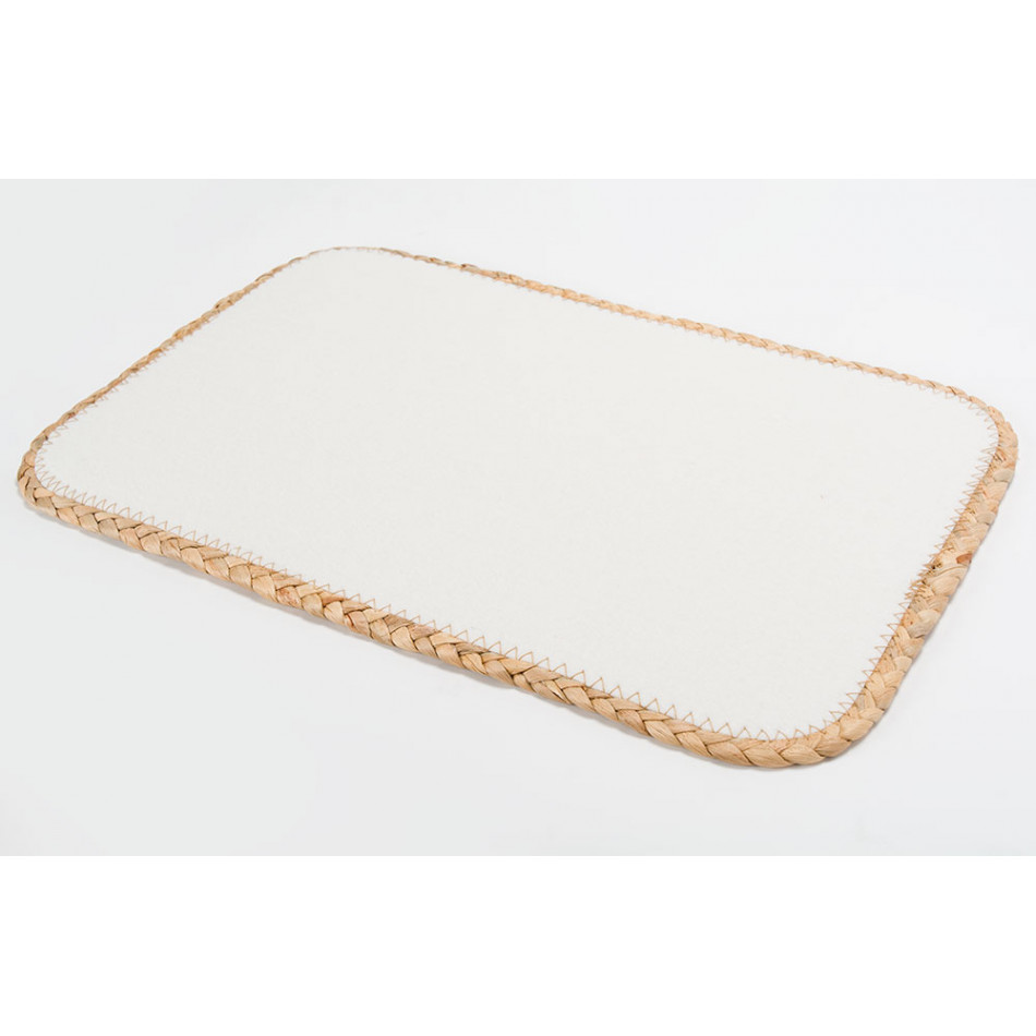 Placemat, felt, 45.6x30.6cm