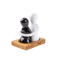 Salt and pepper set Tasty Love, 10x10x6cm