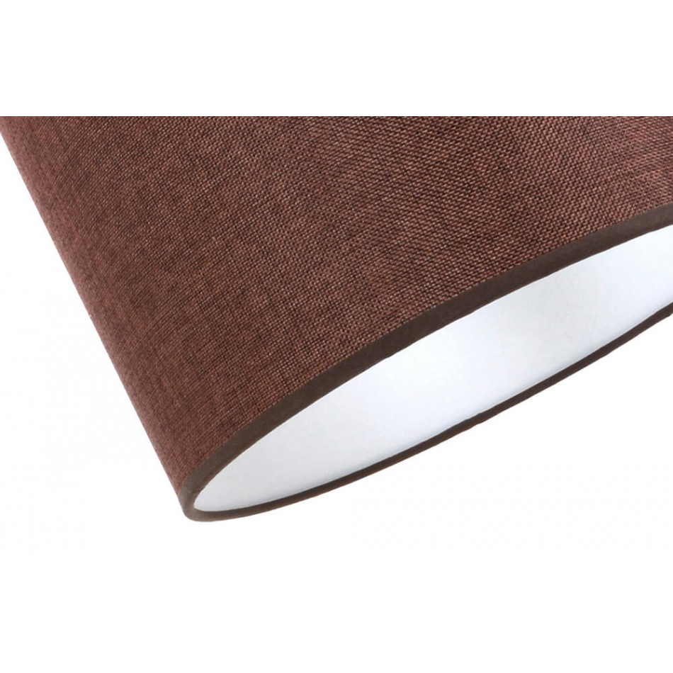 Table lamp Sentor, brown/black, H-70x43xØ25cm, E27 60W