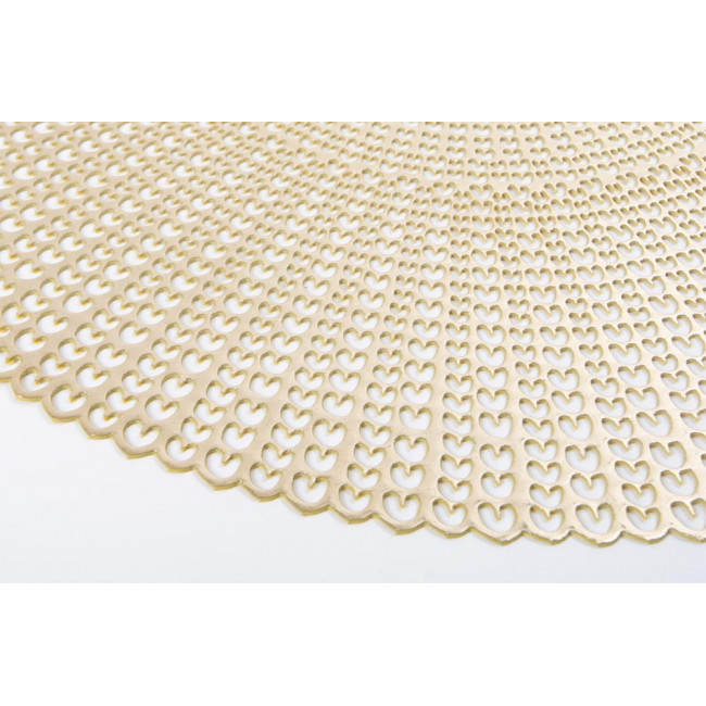 Placemat Aila, golden, D-41cm