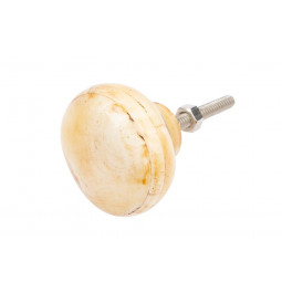 Furniture handle Bone plain, H30x30x40mm