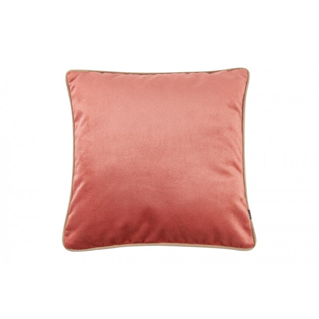 Декоративная наволочка Fuego 151 с отделкой, розовая, 45x45см