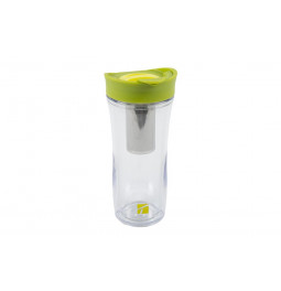 Travel Tea Tumbler with Loos Leaf Tea Strainer, H20.5x9x7cm