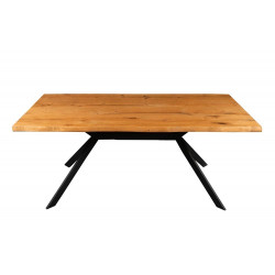 Dining table Trivero, oak hardwood, 160x85cm h75cm