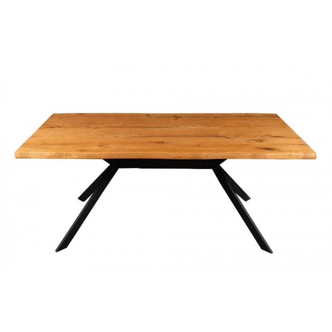 Dining table Trivero, oak hardwood, 160x85cm h75cm