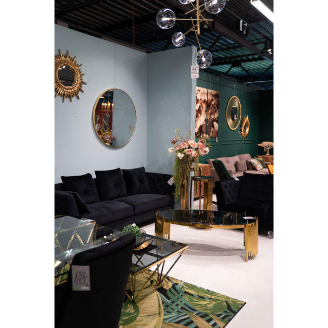 Wall mirror Iza, round, D100x4cm