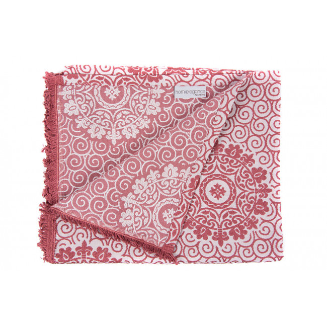 Покрывало Renda, розовый / белый, 220x260cm