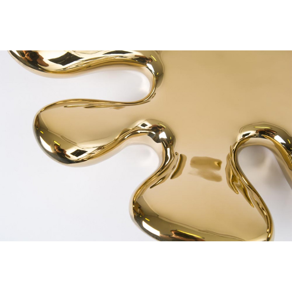 Decor Wilky, gold colour, 38x38x8.7cm