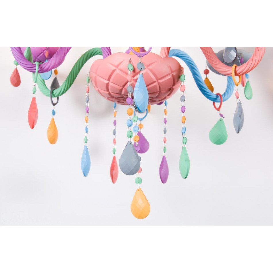 Chandelier Ylakiai, 40W 6x E14, 45x65cm