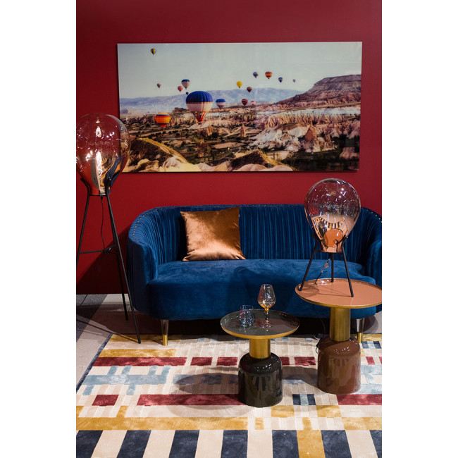 Настольная лампа Rodonda, розовое золото, E27 60W, D30 H62cm