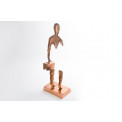 Decor Man, copper colour, 20.5x12.25x55cm