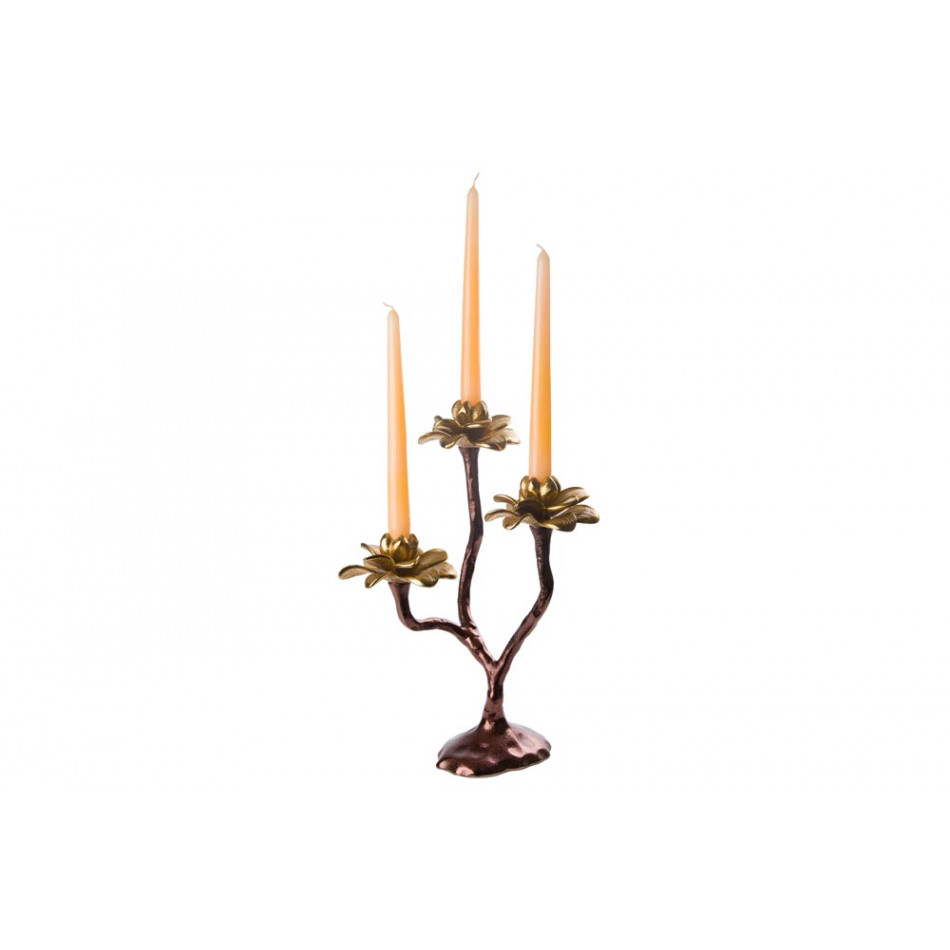 Žvakidė BARRA, 3 žvakėms, 11x9x27cm