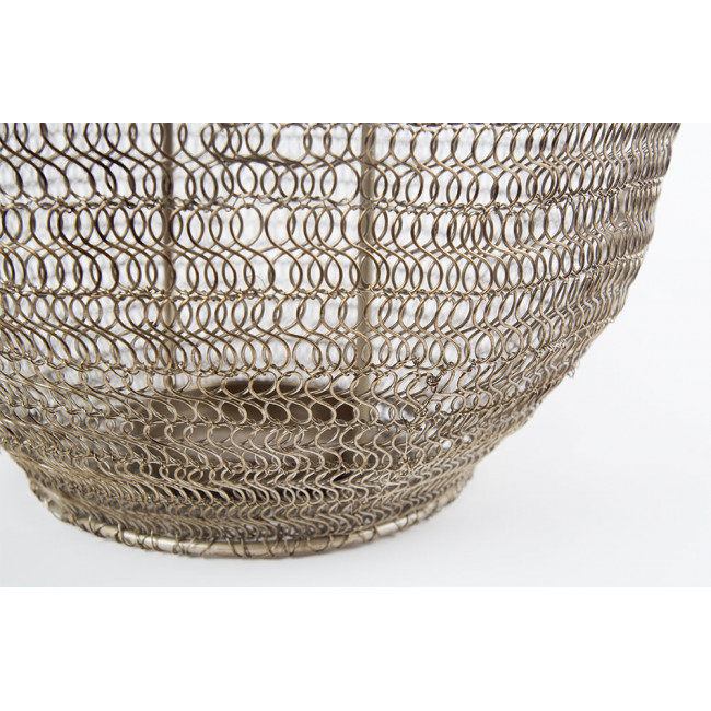 Lantern Lita, silver antique colour, H32cm, D30cm