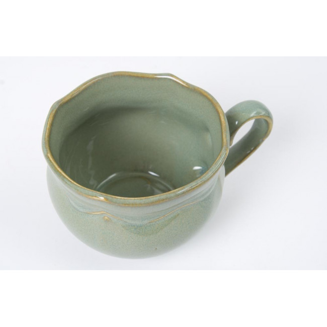 Arbatos puodelis GRAN VIA, žalios sp., H12cm, D9.5cm