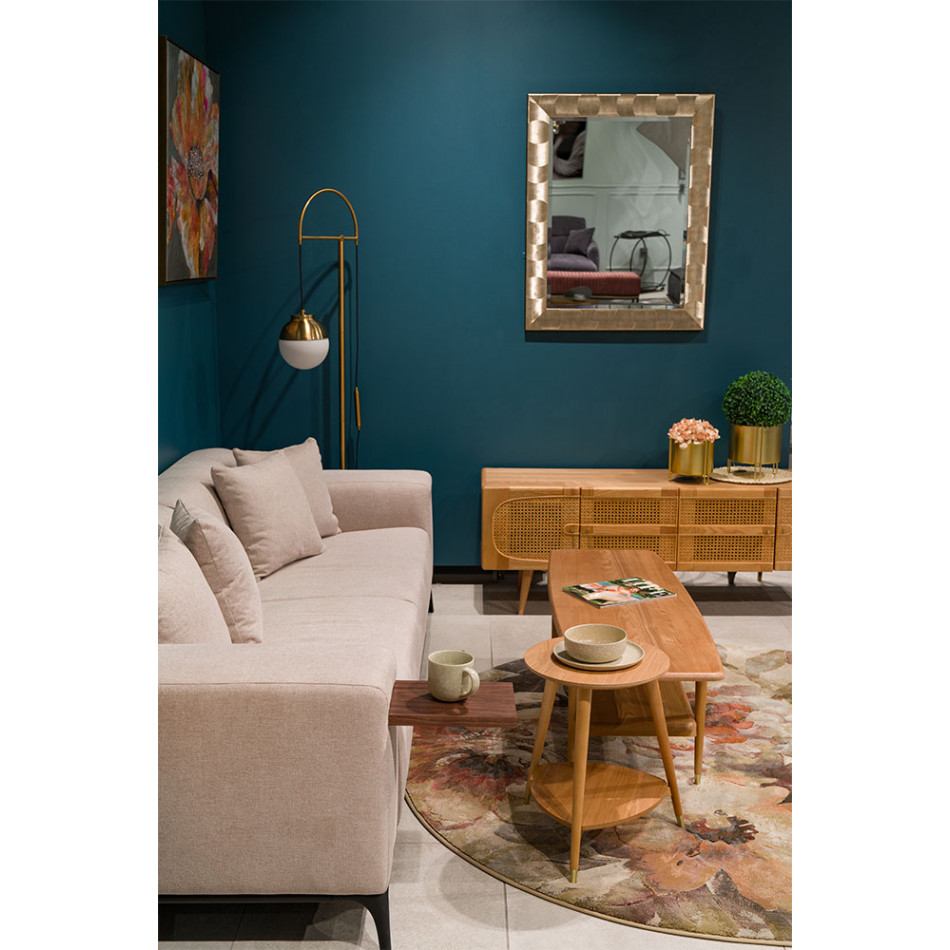 Kружка Materia, с белым узором, H13.6см, D10см, 380ml