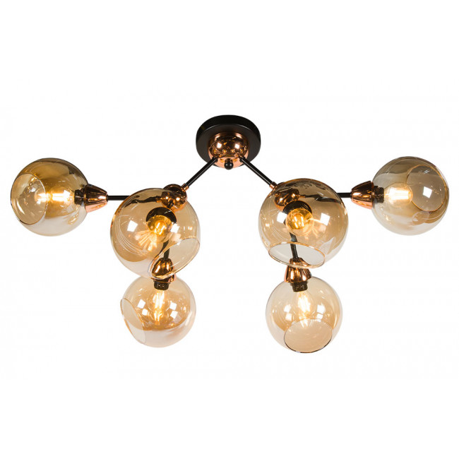 Pendant lamp Iselle, E14 6x40W, 46x74x40cm
