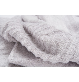 Bambukinis rankšluostis STRIPE, 50x100cm, ledyno pilka sp., 550g/m2