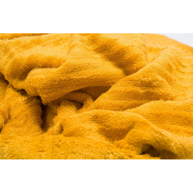 Bamboo towel Stripe, 70x140cm, yellow colour, 550g/m2