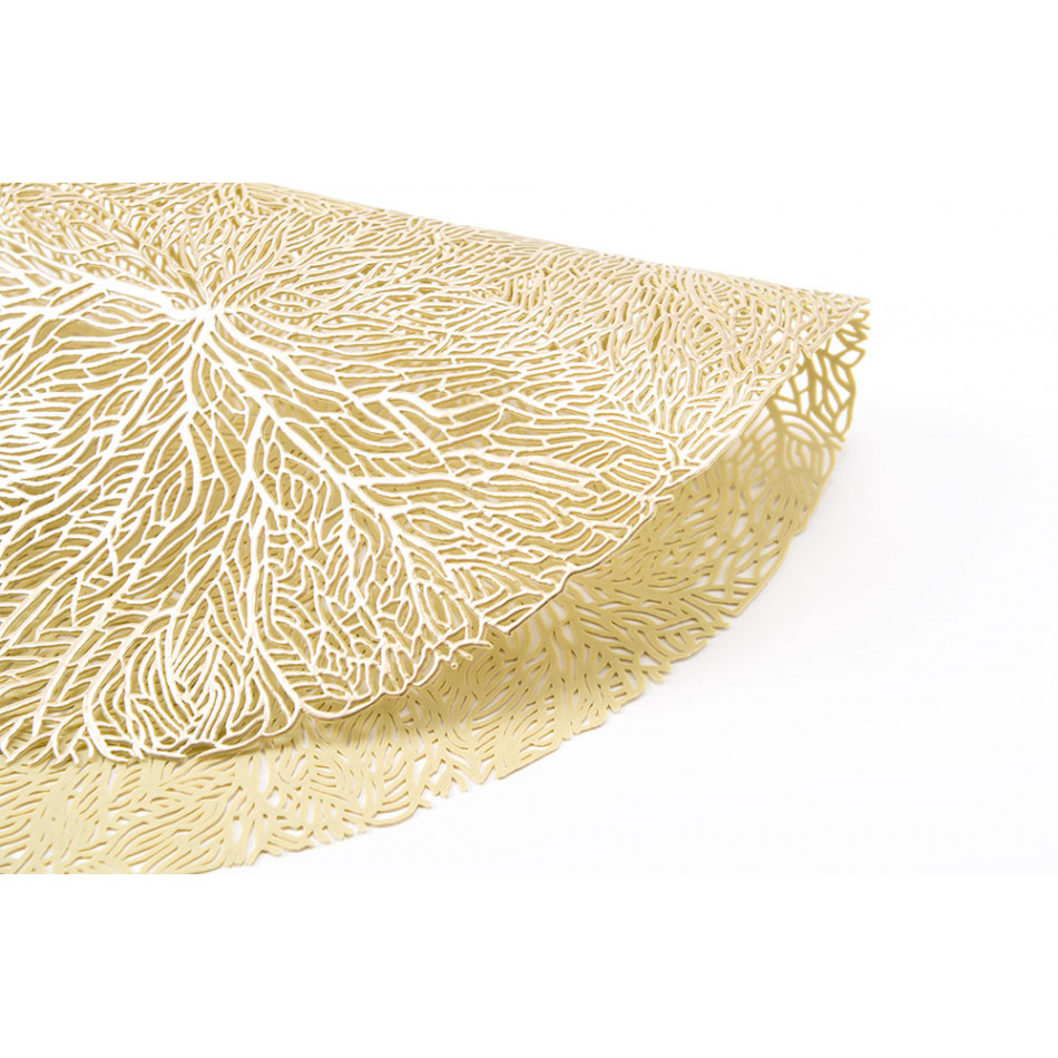 Placemat Andance gold, D38cm