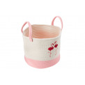 Basket Flamingo, D32x27cm