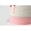 Basket Flamingo, D32x27cm