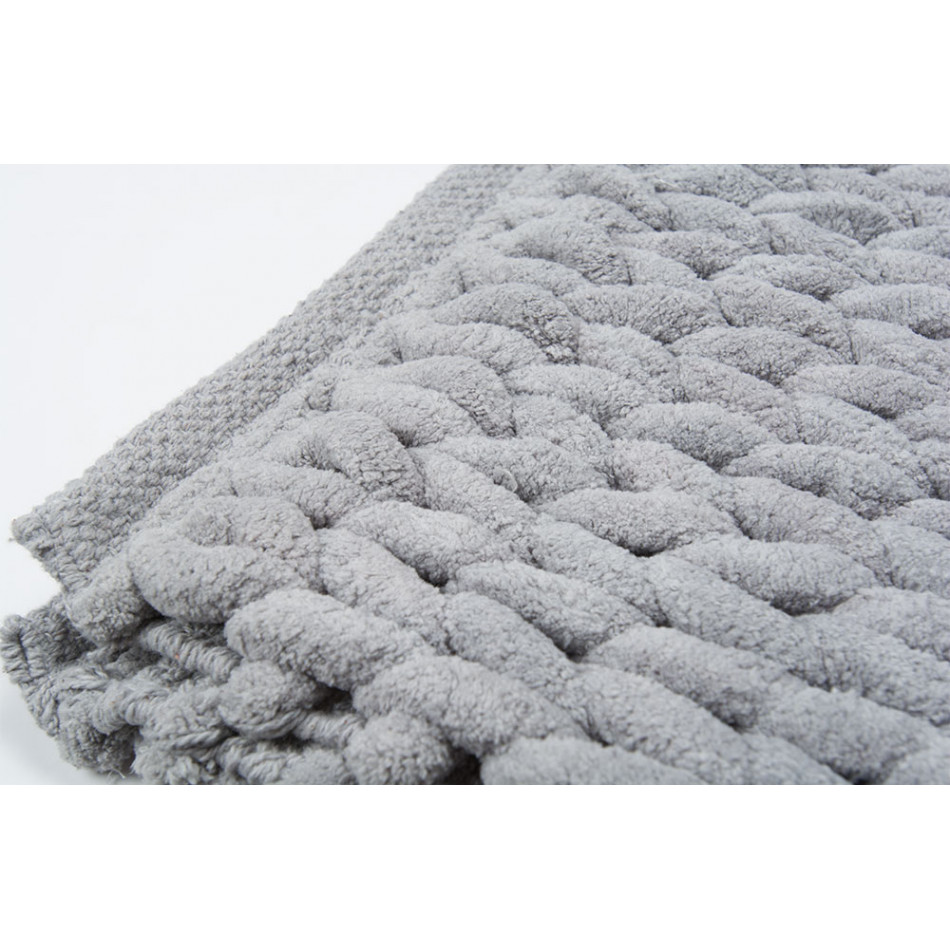 Vonios kilimėlis, pilkos sp.,  75x50x2cm