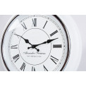 Wall clock Yella, white colour, D40cm