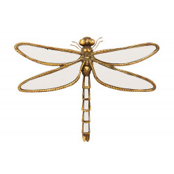 Wall decoration Dragonfly mirror, 37x27x3.5cm