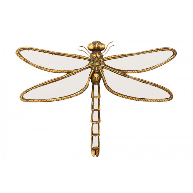 Wall decoration Dragonfly mirror, 37x27x3.5cm
