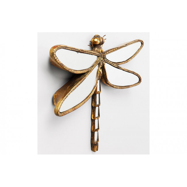Wall decoration Dragonfly mirror, 37x27x3.5cm