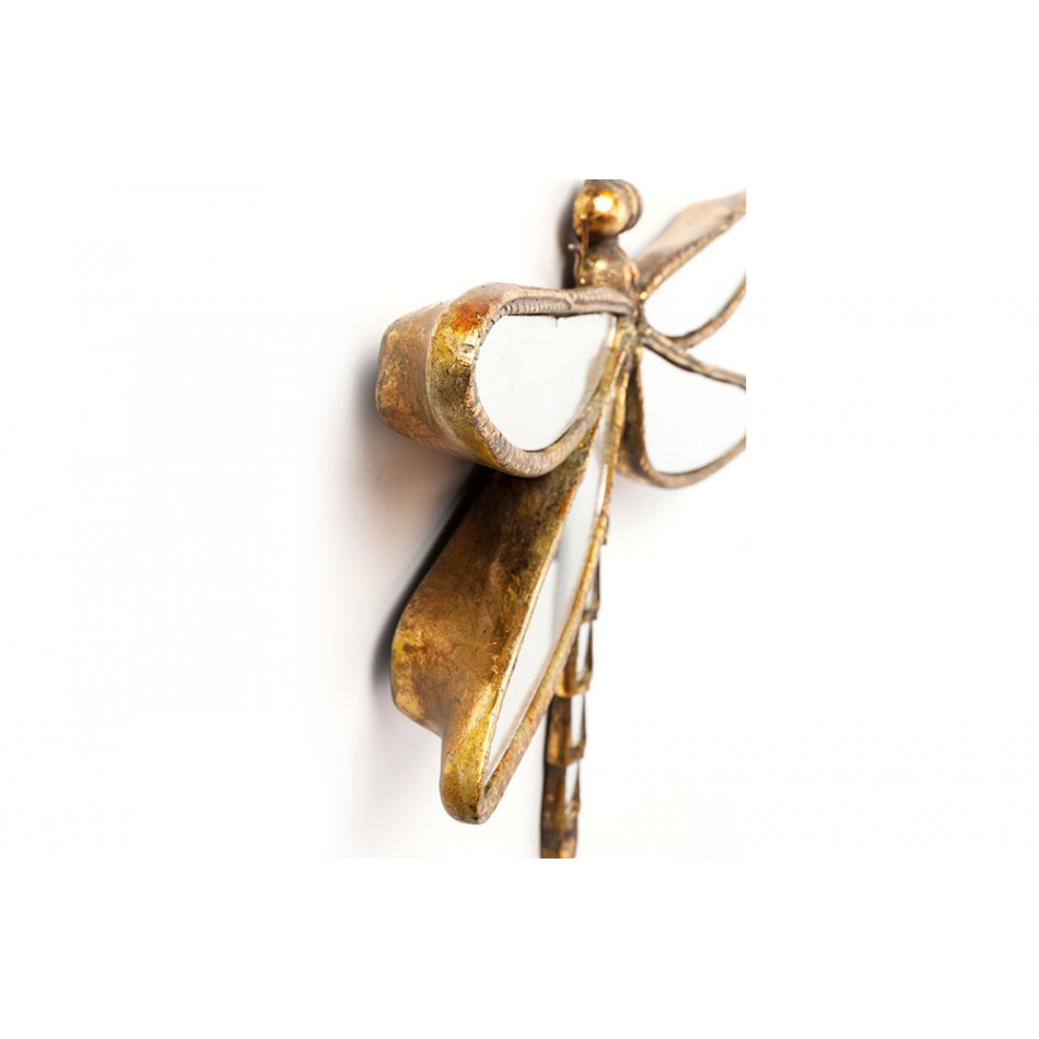 Wall decoration Dragonfly mirror, 37x27x3.5cm