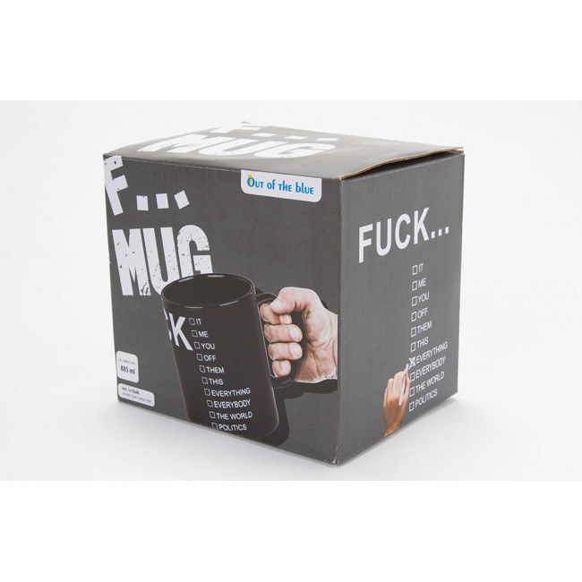 Mug FXXX, 12.5x11cm, 885ml